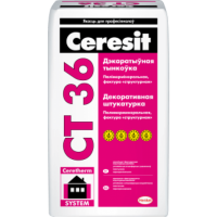 

Штукатурка"CERESIT"(CТ 36, белая)25кг
