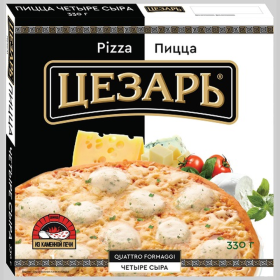Пицца четыре сыра «Це­за­рь» 330 г