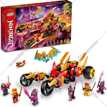 Конструктор «LEGO» Ninjago Багги Кая Золотой дракон, 71773