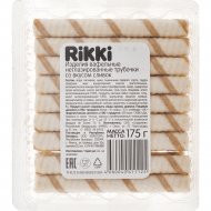 Вафельные трубочки «Rikki» со вкусом сливок, 175 г