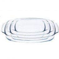 Комплект посуды для микроволновой печи «Termisil» PZ00017A, 3 предмета