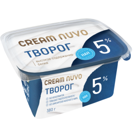 Творог «Cream Nuvo» 5%, 380 г