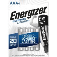 Батарейка «Energizer» Ultim Lith FR03 AAA FSB4, E301535700, 4 шт