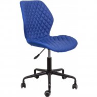Компьютерное кресло «AksHome» Delfin, экокожа/ткань, синий