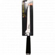 Нож филейный «Mallony» кованый с прорезиненной ручкой, 12.5 см