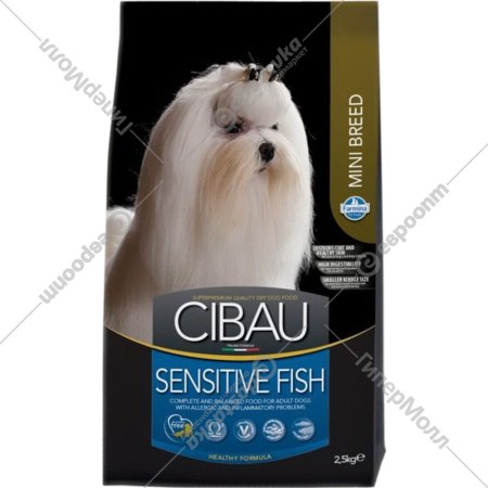 Корм для собак «Farmina» Mini Cibau Sensitive, Fish, 2.5 кг