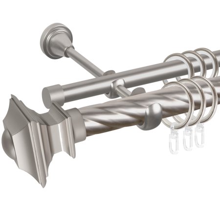 Карниз АС Форос Grace, D25К/16Г, Сатин, Верди, 2 м