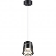 Подвесной светильник «Novotech» Artik, Over NT21 143, 358647, корпус черный/плафон дымчатый