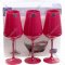 Набор бокалов для вина «Crystalex» Sandra, 40728/D4600/450, 450 мл, 6 шт