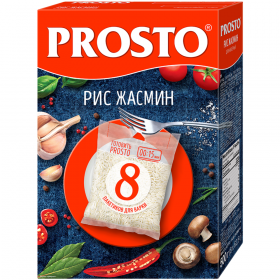 Рис «Prosto» жасмин, 8х62.5 г