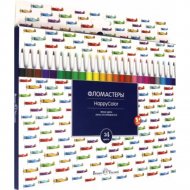Набор фломастеров «Bruno Visconti» HappyColor, 32-0026, 24 цвета