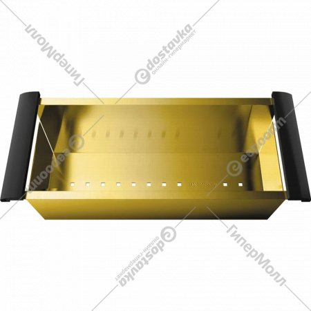 Коландер для мойки «Omoikiri» СО-02-PVD-LG нержавеющая сталь/светлое золото, 4999003