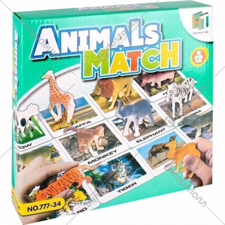 Настольная игра «Darvish» Animals match, DV-T-2726