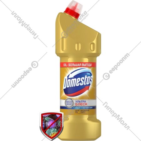 Средство чистящее для унитаза «Domestos» Ультра блеск, 1500 мл