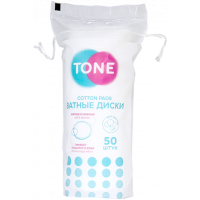 

Ватные диски "TONE" 50 шт.