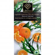 Шоколад горький «Libertad» Natural, 70%, апельсин и спирулина, 65 г