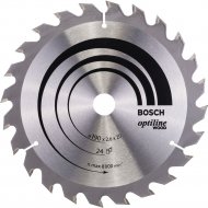 Диск пильный «Bosch» Optiline Wood 2608640618