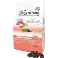 Корм для собак «Gheda Petfood» Unica Natura Maxi, лосось/рис, 2.5 кг
