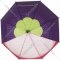 Зонт-трость «Михи-Михи» Мангостин с 3D эффектом, фиолетовый, 80 см