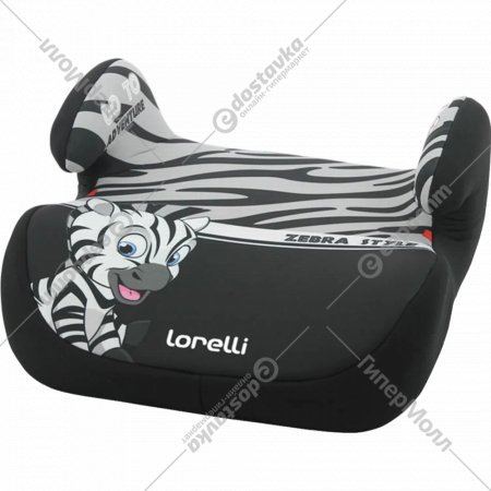 Автокресло «Lorelli» Topo Comfort Zebra Grey White.