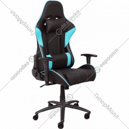 Компьютерное кресло «AksHome» Iron, бирюзовый/черный