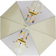 Зонт-трость «Михи-Михи» Мишка Rock N Roll, желтый, 80 см