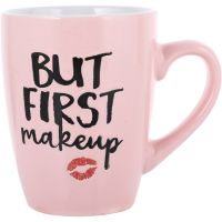 

Кружка "MAKEUP" (керам) 320мл Роз.