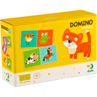 

Настольная игра домино "ЖИВОТНЫЕ" 28 эл