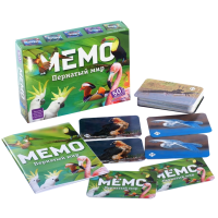 

Игра детская настольная"МЕМО.ПЕРНАТ.МИР