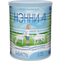 

Смесь мол"БИБИКОЛЬ"(Нэнни4,c 18 мес)400г