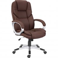 Компьютерное кресло «AksHome» Leon, экокожа, коричневый