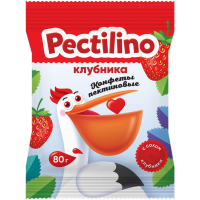 

Конфеты "PECTILINO" (с сок.клубники) 80г