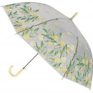 Зонт-трость «Михи-Михи» Цветочки с 3D эффектом, желтый, 80 см