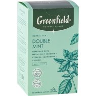Чай пак«GREENFIELD»(даблминт)20п,36г