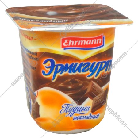 Молочный пудинг «Ehrmann» Эрмигурт, шоколадный 3.2%, 100 г