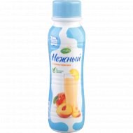 Йогуртный напиток «Нежный» с соком персика, 0.1%, 285 г