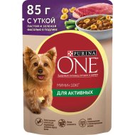 Корм д/соб«ONE»(м/п,утка,пас,з/фасол)85г