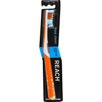 

Зубн.щетка "REACH FLOSS CLTAN"(ср.)оранж