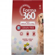 Корм для собак «Pet360» Forma 360,Medium/Maxi, лосось/ягненок,104452, 12 кг