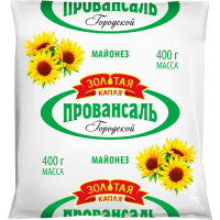 

Майонез "ПРОВАНСАЛЬ ГОРОДСКОЙ" 400г