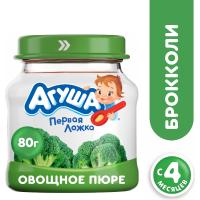 

Пюре "АГУША" (брокколи) 80г