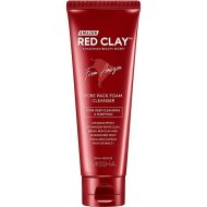 Пенка для умывания «Missha» Amazon Red Clay, Pore Pack Foam Cleanser, на основе красной глины, 120 мл