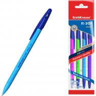 Набор шариковых ручек «Erich Krause» R-301 Neon Stick 0.7, 58089, синий, 4 шт