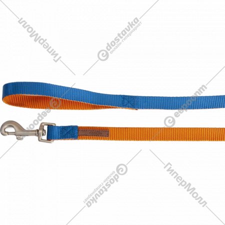 Поводок «Camon» оранжевый/синий, DC119/F.07, 120 см