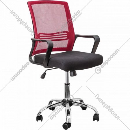 Компьютерное кресло «AksHome» Oliver, красный/черный