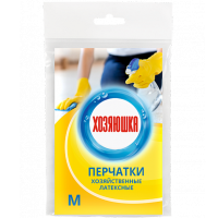 

Перчатки хоз. лат.с хлопк. Напыл. 20г
