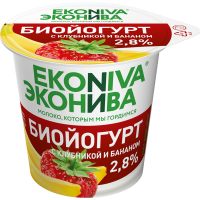 

Биойогурт густ.(2.8%ст,кл/бан)ЭНива,125г