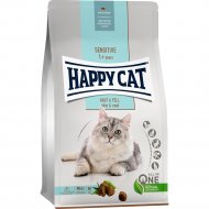 Корм для кошек «Happy Cat» Sensitive Haut&Fell, курица/рис, 70601, 4 кг