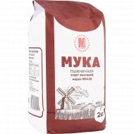 Мука пшеничная «МукаМол» М54-28, высший сорт, 2 кг