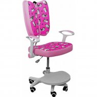 Компьютерное кресло «AksHome» Pegas, ткань, розовый/котята